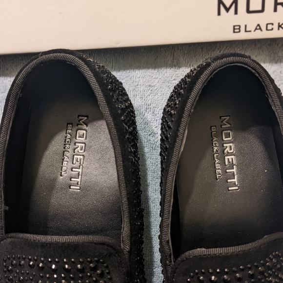 Moretti black label men's sz 7.5 shoes - Picture 2 of 8